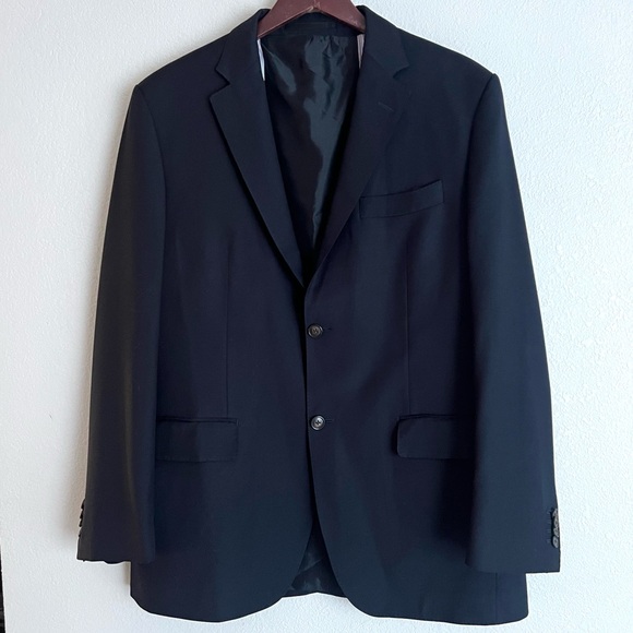 SUITSUPPLY Mens Suit Jacket Blazer Size 44 R Navy
